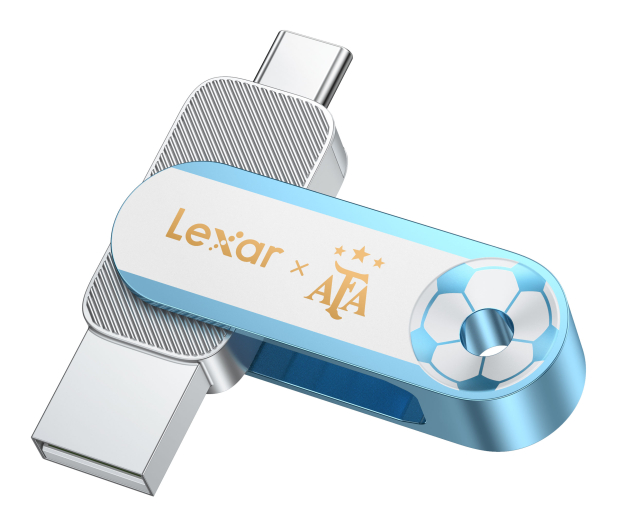 Lexar 128GB D500 AFA JumpDrive Dual USB-C/A USB 3.2 400/360MB/s - 1530341 - zdjęcie 2